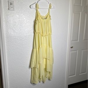 Yellow Layered Evie Dress ✨